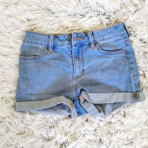 Pacsun Super Stretch Shortie Shorts